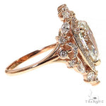 Pear Shape Diamond Engagement Ring (Lab) 68365 - Image 3