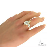 Pear Shape Diamond Engagement Ring (Lab) 69647 - Image 8