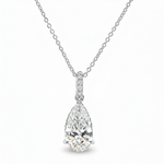 Pear Radiance Diamond Necklace 71850