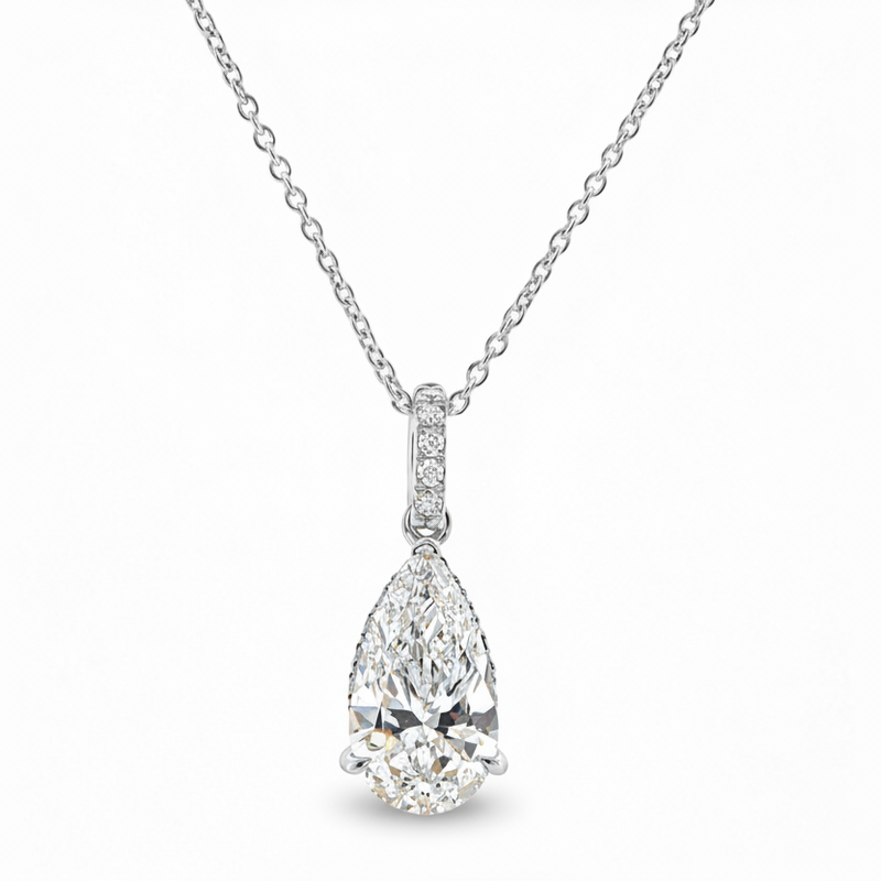 Pear Radiance Diamond Necklace 71850