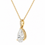 Pear Radiance Diamond Necklace 71850