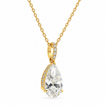 Pear Radiance Diamond Necklace 71850