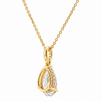 Pear Radiance Diamond Necklace 71850