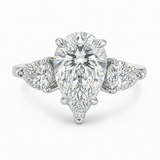 14K Gold Trinity Lab-Grown Diamond Engagement Ring 69647