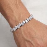Pear Shape Tennis Bracelet 7.70mm 71681
