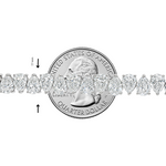 Pear Shape Tennis Bracelet 7.70mm 71681