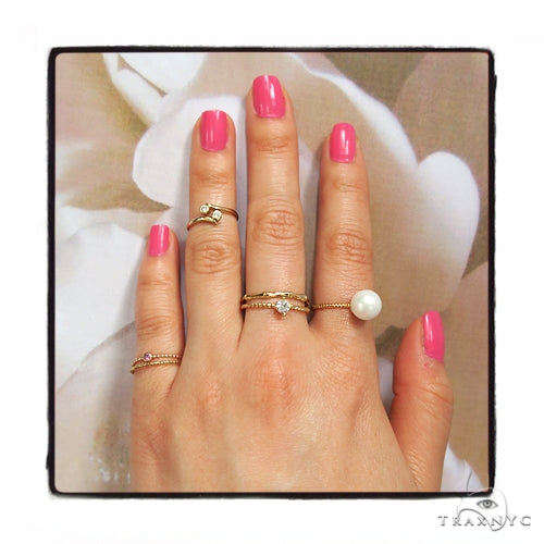 Pearl Gold Fashion Ring 45477 - Image 6