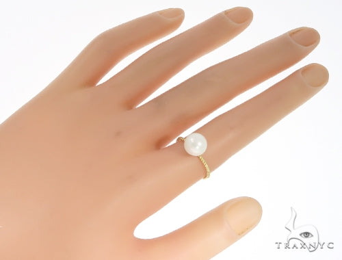 Pearl Gold Fashion Ring 45477 - Image 5