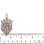 Custom Made 'KC' Diamond Pendant 67997 - Image 5