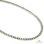 Peridot  Aquamarine Tennis Chain 67580 - Image 2