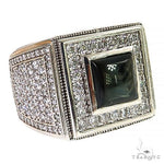 Phantom Black Star Sapphire Diamond Ring 69233 - Image 1