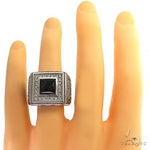 Phantom Black Star Sapphire Diamond Ring 69233 - Image 6