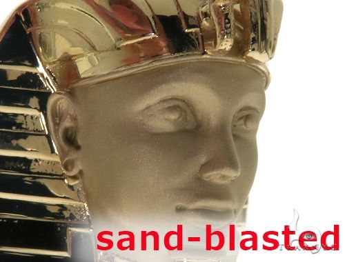 14K Pharaoh King Tut Pendant, photo 6 of 15