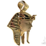 14K Pharaoh King Tut Pendant 63270 - Image 3