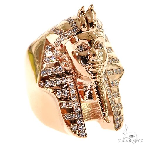 14K Gold Pharaoh Ring, photo 2 of 6