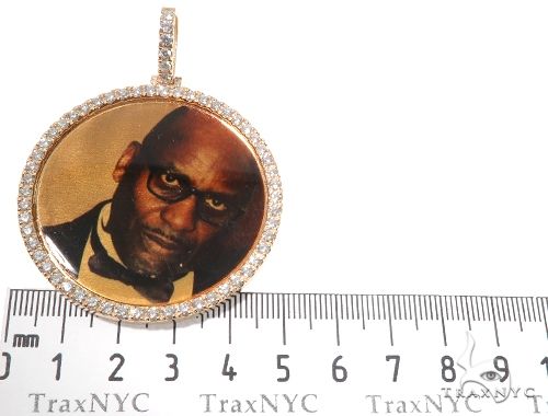 14K Gold Custom Photo Pendant 2 Inches 64171 - Image 6