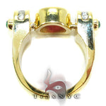 Pink Angel Wings Diamond Ring 26014 - Image 5