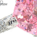 Pink CZ Diamond Ring 34568 - Image 4
