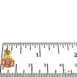 10 PT Pink Diamond Flower Earrings (Lab) 68207 - Image 4