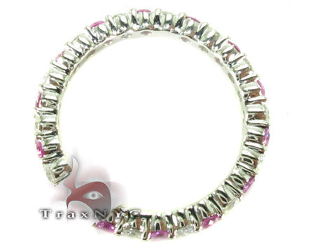 Pink Sapphire Diamond Ring 26861 - Image 4