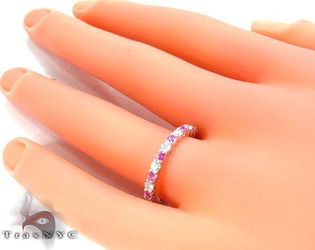 Pink Sapphire Diamond Ring 26861 - Image 6