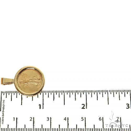Plain Frame 1/10 Oz Liberty Coin Pendant 68520 - Image 5