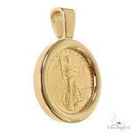 Plain Frame 1/4 Oz Liberty Coin Pendant 68521 - Image 2