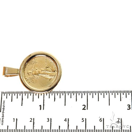 Plain Frame 1/4 Oz Liberty Coin Pendant, photo 5 of 5
