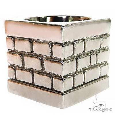 Platinum Brick City Ring 68726 - Image 1