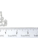 Platinum Diamond Allah Pendant 67550 - Image 5