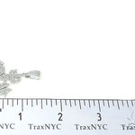 Platinum Diamond Allah Pendant 67550 - Image 6