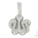 Platinum Diamond Allah Pendant 66167 - Image 1