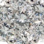 Platinum Diamond Earrings 64110 - Image 3