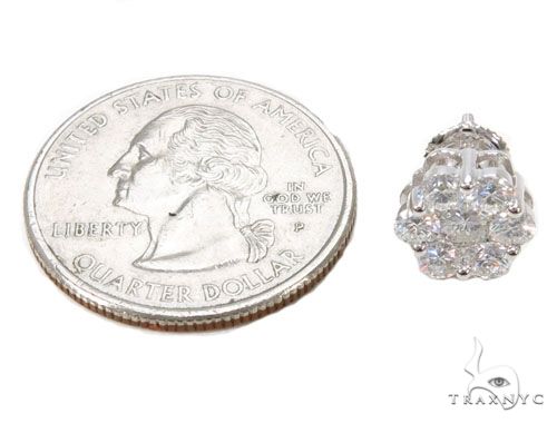 Platinum Diamond Earrings 64110 - Image 5