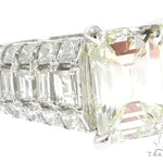 Platinum Emerald Diamond Ring 61587 - Image 1