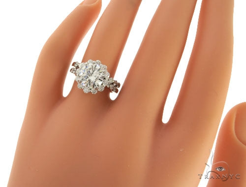 Platinum Prong Diamond Bridal Set 57224 - Image 15