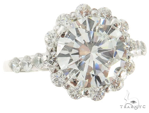 Platinum Prong Diamond Bridal Set 57224 - Image 3