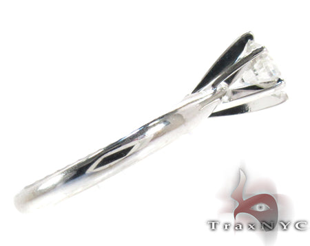 Platinum Solitaire Ring 2497 - Image 4