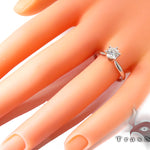 Platinum Solitaire Ring 2497 - Image 8