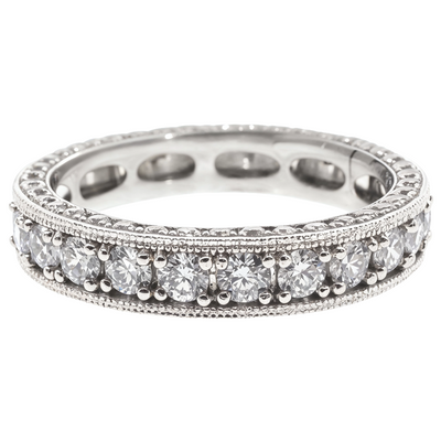 Platinum Diamond Eternity Band 64756