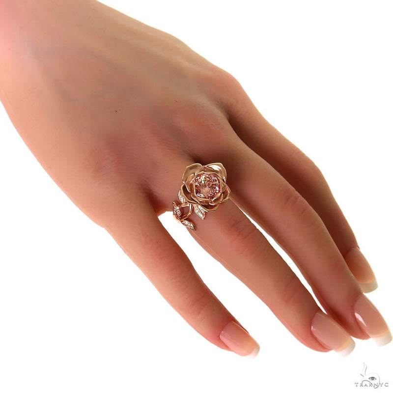 Portuguese Pink Radiance Rose Ring 69914 69916 - Image 6