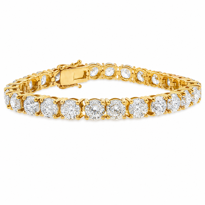 Portuguese Cut Tennis Bracelet 71661