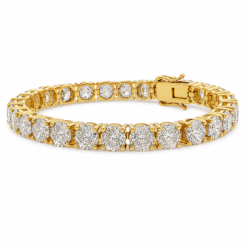 Portuguese Cut Tennis Bracelet 71661