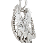 Predator Triumph Eagle Over the Serpent Pendant .999 Silver 70746 - Image 4