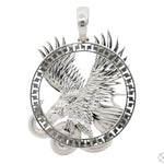 Predator Triumph Eagle Over the Serpent Pendant .999 Silver 70746 - Image 5