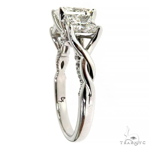 Princess Cut Diamond Engagement Ring (Lab) 68194 - Image 3
