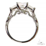 Princess Cut Diamond Engagement Ring (Lab) 68194 - Image 5