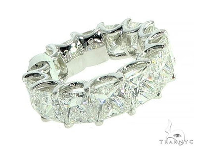 Princess Cut Diamond Eternity Ring 65911 - Image 1