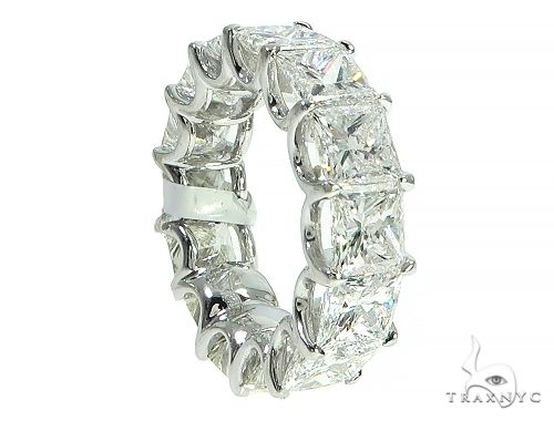 Princess Cut Diamond Eternity Ring 65911 - Image 2