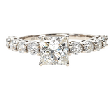14K Gold Princess Diamond Engagement Ring 67447
